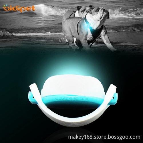 Light Weight Waterproof Led Dog Collar Light Flasher